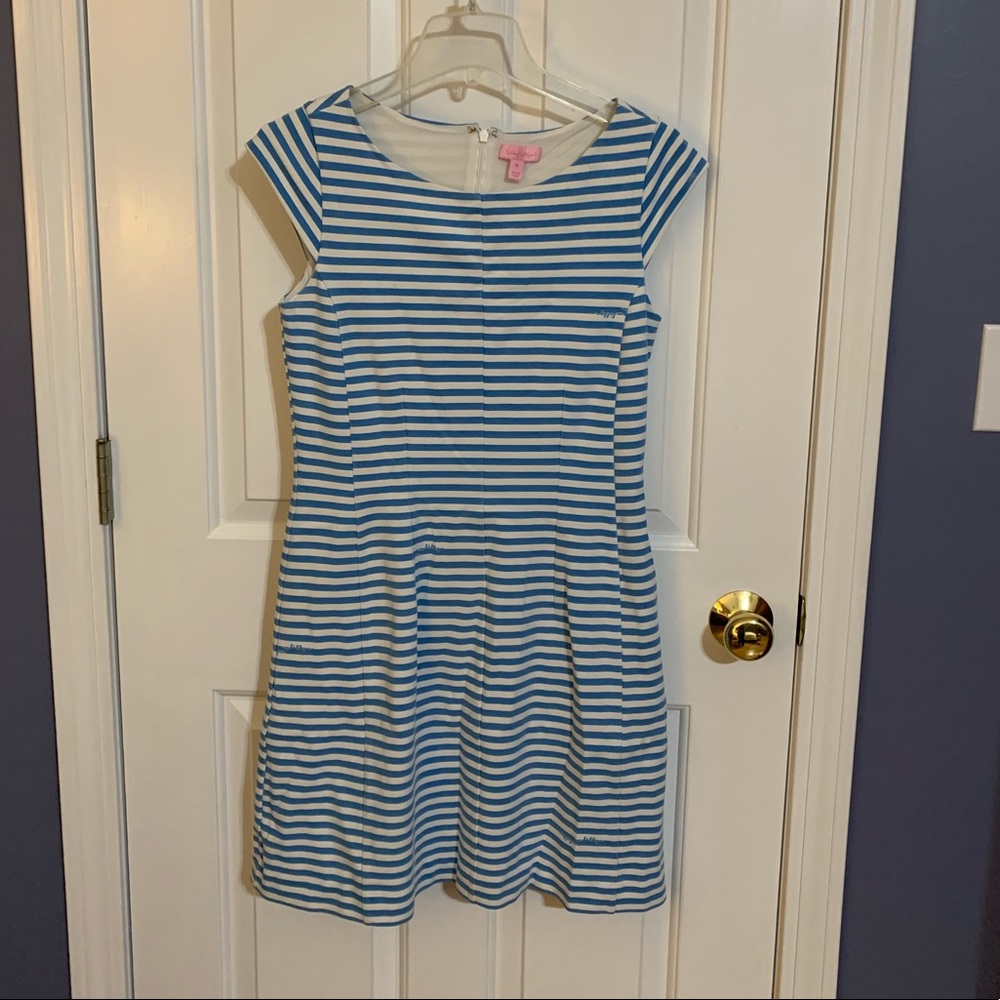 Lilly Pulitzer striped dress